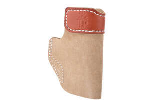 DeSantis SOF-TUCK IWB Holster for S&W Shield/Mossberg MC1 features tan suede